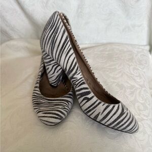 Zebra Print Heels